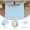 Flash Furniture Capri Comfortable Sleep 2 Inch Cooling Gel Infused 5-Zone Full Memory Foam Mattress Topper HLC-5ZONE-FULL-2-GG - alternate 8